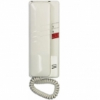 Domácí telefon DT52 TESLA 4+n vyzvánění elektronické, volba protistanice 2 tlačítka, barva bílá.