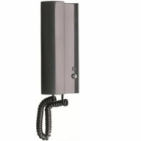 Domácí telefon DT02 ELEGANT TESLA 4+n vyzvánění elektronické, volba protistanice, barva tmavě šedá.