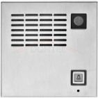Elektrický videovrátný hovorová jednotka GARANT domovní videotelefony bez vyzváněcích tlačítek širokoúhlá kamera barva nerez.