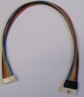 Kabel propojovací KARAT a GUARD tlačítka 30 cm 8 žil telefony 2-BUS a videotelefony  
