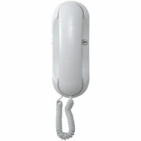 Domovní telefon DT23 ESO TESLA 2-BUS interkom, regulace hlasitosti vyzvánění a hovoru, barva bílá.