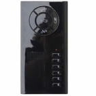 Domovní telefon DT 42 TESLA 2-BUS interkom, regulace hlasitosti vyzvánění a hovoru, signalizační LED, barva černá.