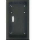 Krabice montážní nad omítku KARAT dva moduly vertikální barva černá.