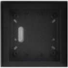 Stříška nad omítku s montážní krabicí KARAT jeden modul vertikální barva černá.