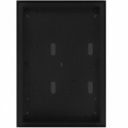 Stříška nad omítku s montážní krabicí KARAT šest modulů vertikální barva černá.