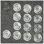 Kódový zámek KARAT domácí telefony 4+n 256 kódů, barva antika stříbrná.